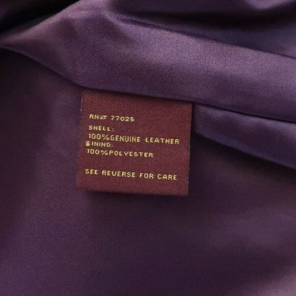 Hal Rubenstein Leather Vest Size 3X - Picture 10 of 12